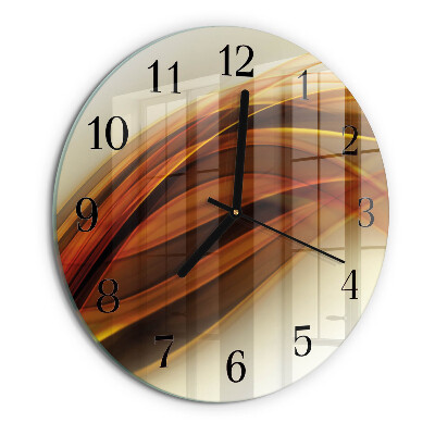 Wanduhr rund Abstraktion