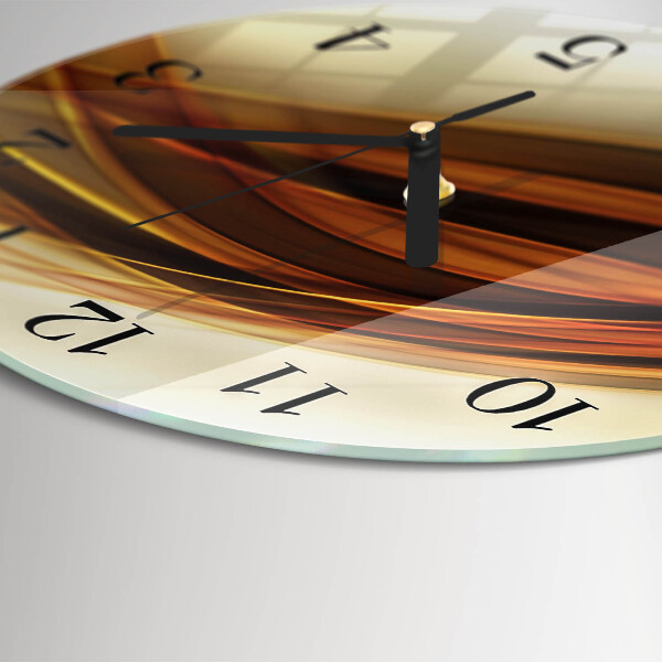 Wanduhr rund Abstraktion
