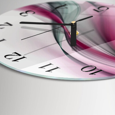 Wanduhr rund Abstraktion