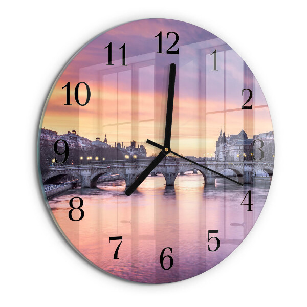 Wanduhr rund River City