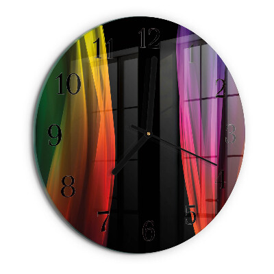 Wanduhr rund Abstraktion