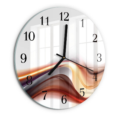 Wanduhr rund Abstraktion