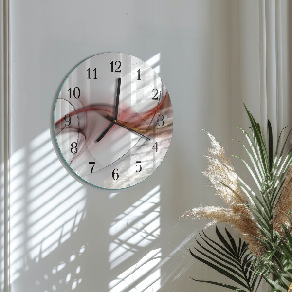 Wanduhr rund Abstraktion