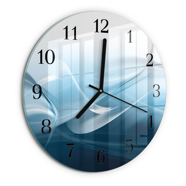 Wanduhr rund Abstraktion