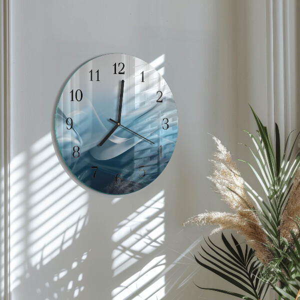Wanduhr rund Abstraktion