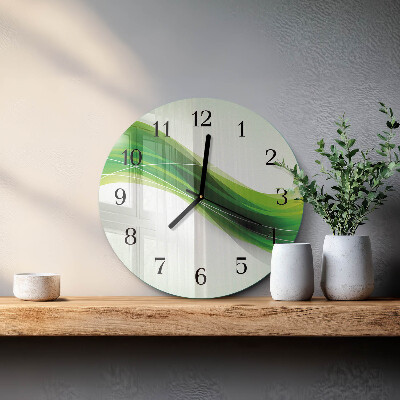 Wanduhr rund Abstraktion