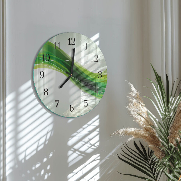 Wanduhr rund Abstraktion
