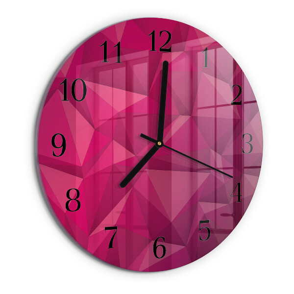 Wanduhr rund Abstraktion