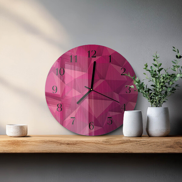 Wanduhr rund Abstraktion