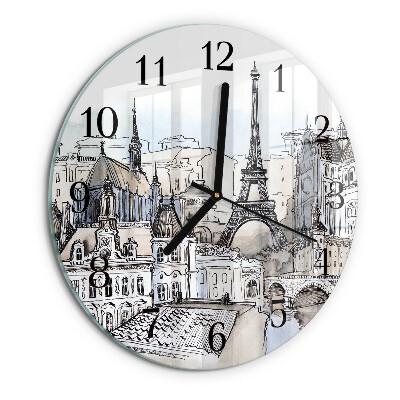 Wanduhr rund Denkmäler