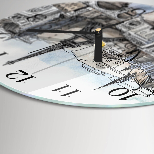 Wanduhr rund Denkmäler