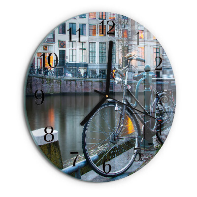 Wanduhr rund Fahrrad