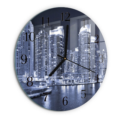 Wanduhr rund Horizont