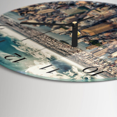 Wanduhr rund New York