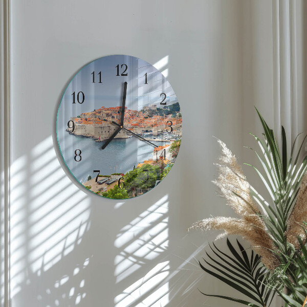 Wanduhr rund Naturpfad