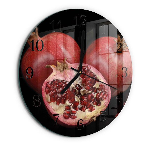 Wanduhr rund Granate