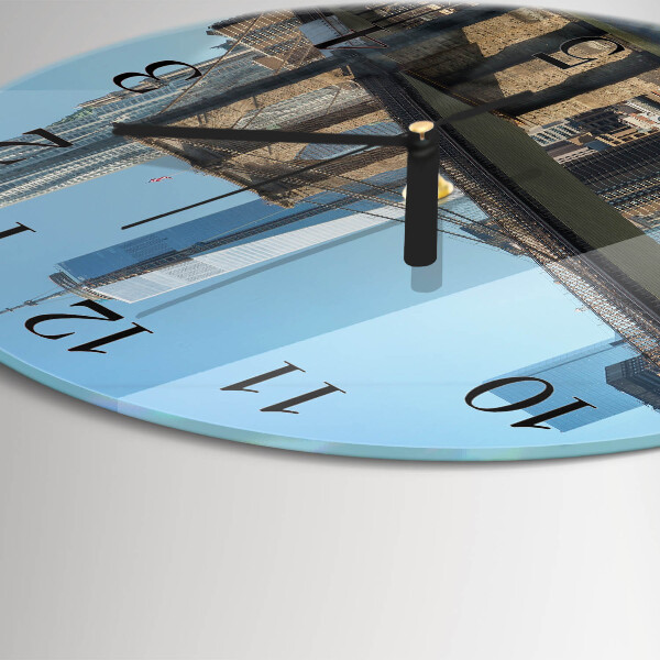 Wanduhr rund Horizont