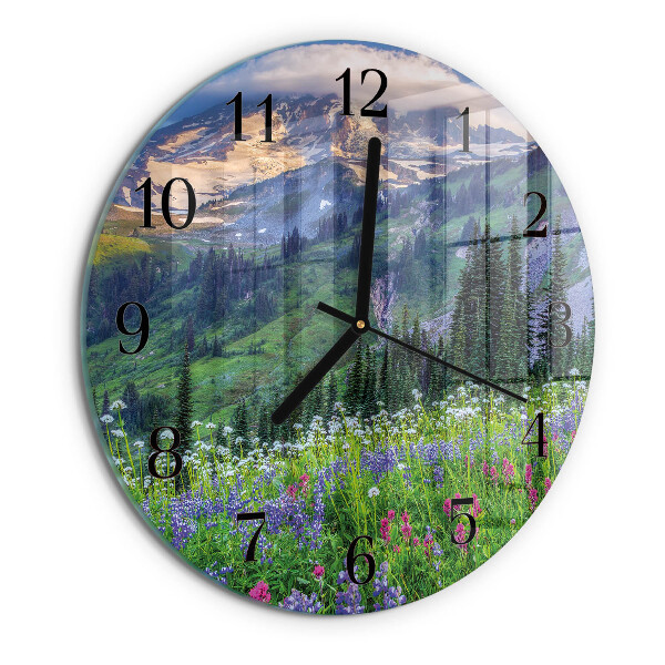 Wanduhr rund Wiesenberg