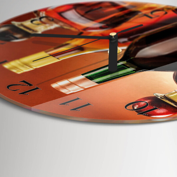 Wanduhr rund Geister