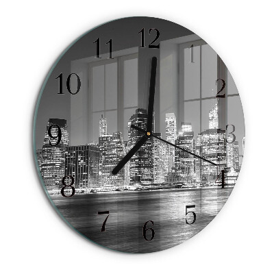 Wanduhr rund Horizont