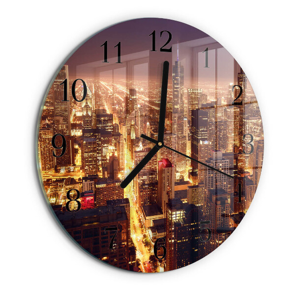 Wanduhr rund Horizont