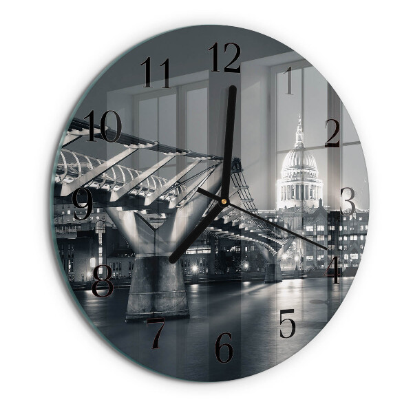 Wanduhr rund Horizont