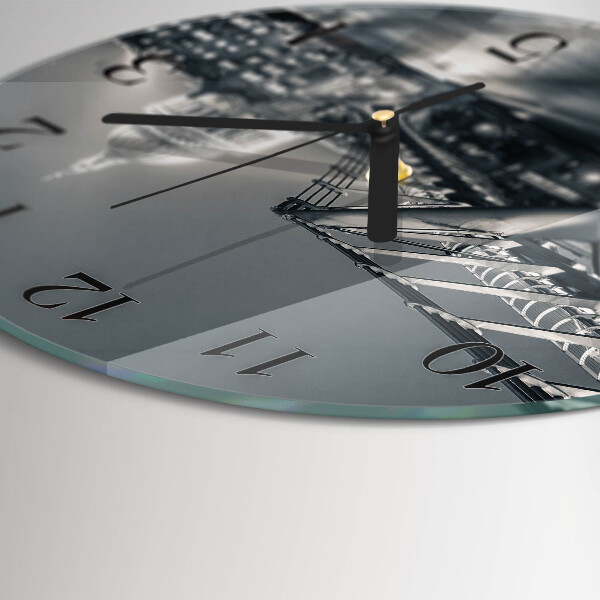 Wanduhr rund Horizont