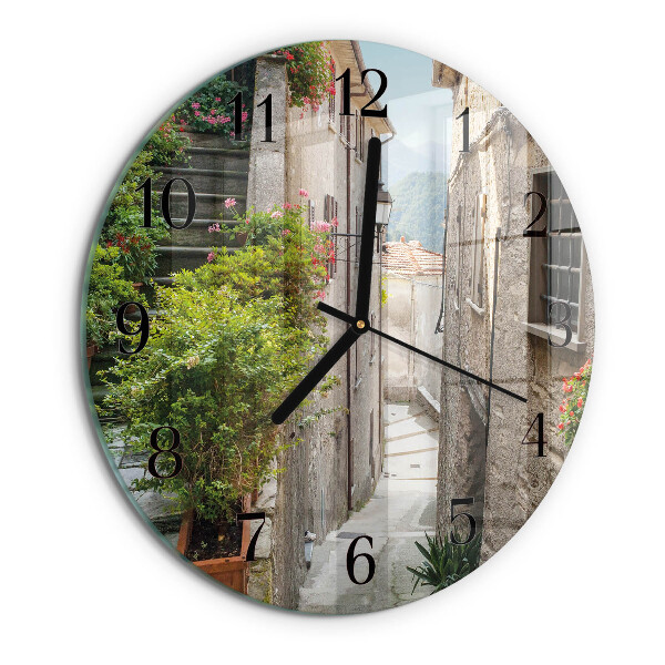 Wanduhr rund Griechenland