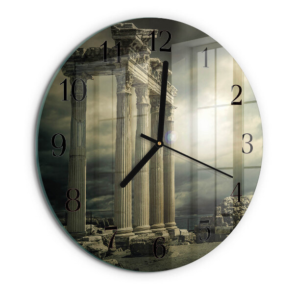 Wanduhr rund Akropolis