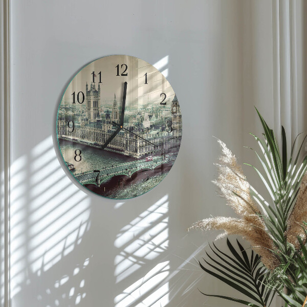 Wanduhr rund London