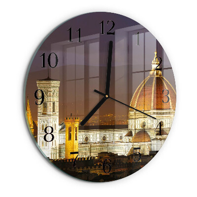 Wanduhr rund Basilika