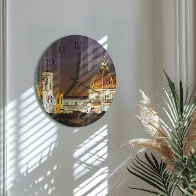 Wanduhr rund Basilika
