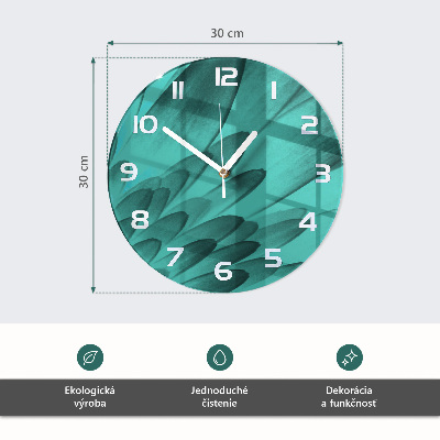 Wanduhr rund Basilika