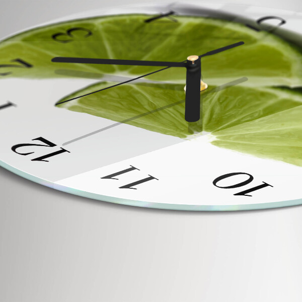 Wanduhr rund Kalziumkarbonat
