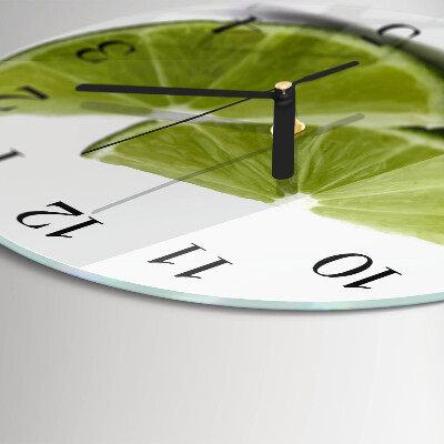 Wanduhr rund Kalziumkarbonat