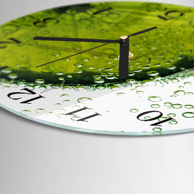 Wanduhr rund Kalziumkarbonat