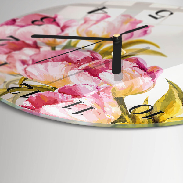 Wanduhr rund Aquarelle