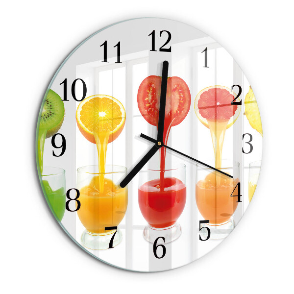 Wanduhr rund Saft