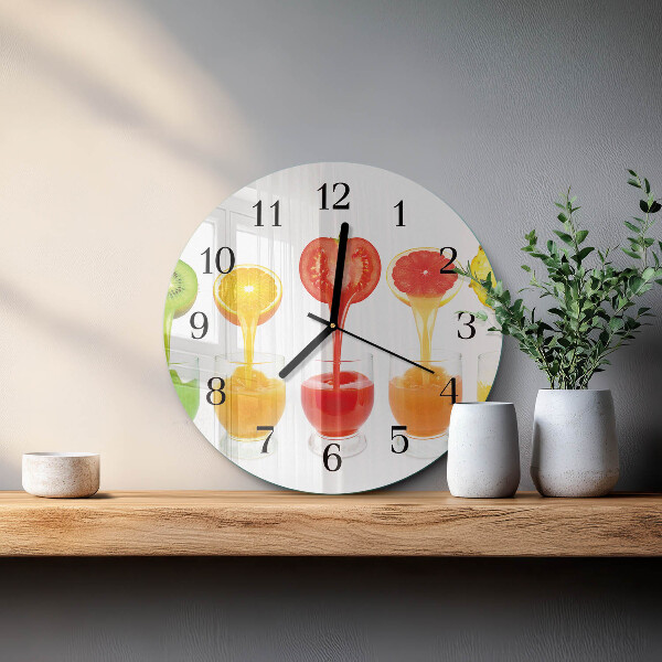 Wanduhr rund Saft
