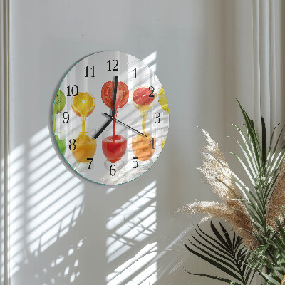 Wanduhr rund Saft