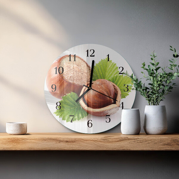 Wanduhr rund Sandsteine