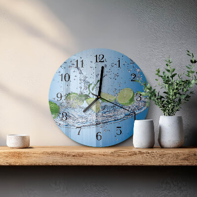 Wanduhr rund Limes