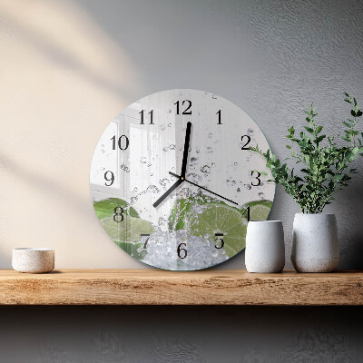 Wanduhr rund Limes