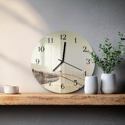 Wanduhr rund Łódź