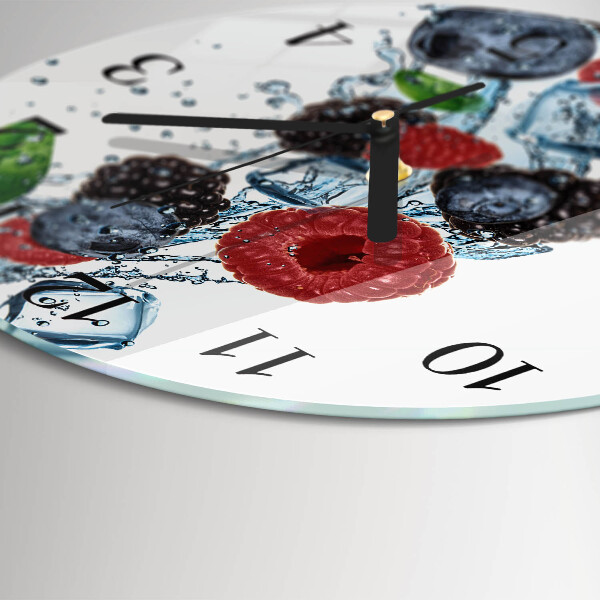 Wanduhr rund Fruchteiscreme