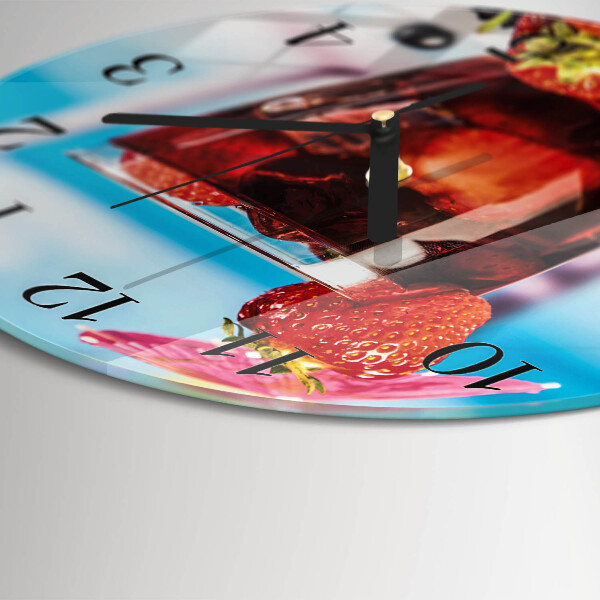 Wanduhr rund Trinken