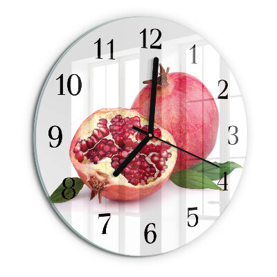 Wanduhr rund Granate