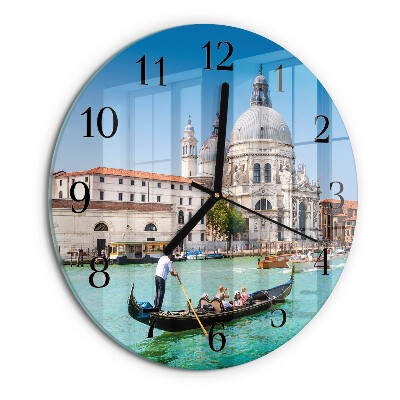 Wanduhr rund Venedig