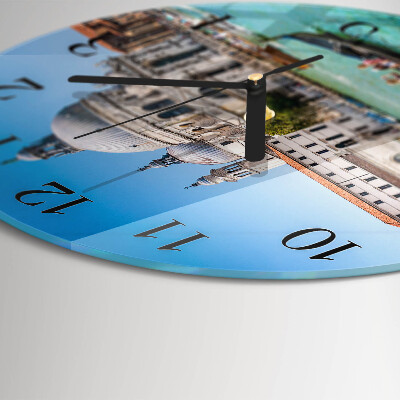 Wanduhr rund Venedig