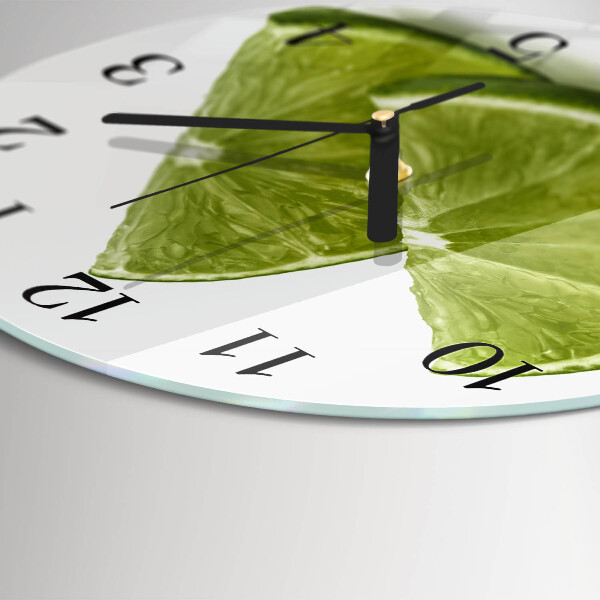 Wanduhr rund Kalziumkarbonat
